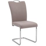 Pack de 4 Sillas Elegantes en Tejido Marengo – Sillas para Comedor y Salón, Dimensiones: 44 x 61 x 98 cm.