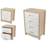 Sinfonier + 2 mesillas de Noche: Conjunto de 3 Piezas